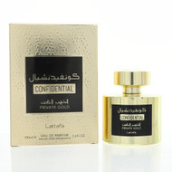 Confidential Private Gold By Lattafa 3.4 Oz Eau De Parfum Spray For Men - Box (6291107459707)