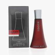 Hugo Deep Red By Hugo Boss 1.6 Oz Eau De Parfum Spray For Women - Box (0719346049078)