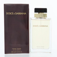 D & G Pour Femme By Dolce & Gabbana 3.3 Oz Eau De Parfum Spray For Women - Box (0737052598079)