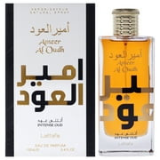 Ameer Al Oudh Intense By Lattafa 3.4 Oz Eau De Parfum Spray For Men - Box (6291107458571)