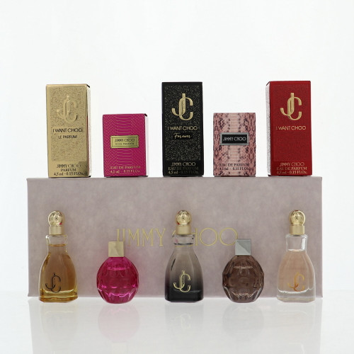 Jimmy Choo By Jimmy Choo 0.15 Oz I Want Choo Eau De Parfum Splash For Women - Gift Set (3386460149778)