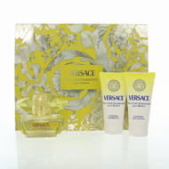 Versace Yellow Diamond By Versace 1.7 Oz Eau De Toilette Spray For Women - Gift Set (8011003902828)