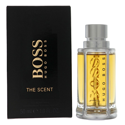 Boss The Scent By Hugo Boss 1.6 Oz Eau De Toilette Spray For Men - Box (3616305040473)