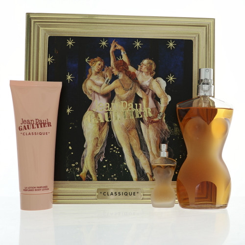 Classique By Jean Paul Gaultier 3.4 Oz Eau De Toilette Spray For Women - Gift Set (8435415098946)