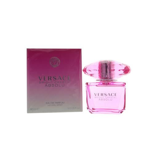Bright Crystal Absolu By Versace 3 Oz Eau De Parfum Spray For Women - Box (0761193155020)