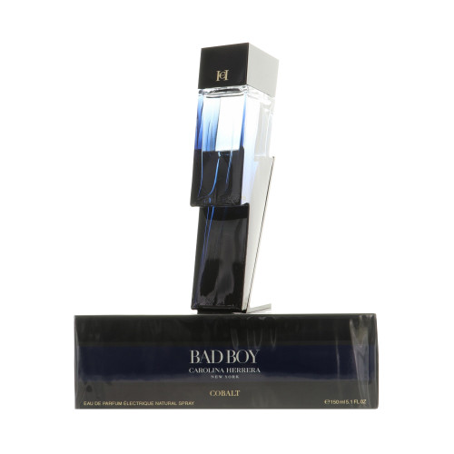 Bad Boy Cobalt By Carolina Herrera 5.1 Oz Eau De Parfum Electrique Spray For Men - Box (8411061027820)