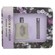 God Is A Woman By Ariana Grande 2 Piece Gift Set - 1.7 Oz Eau De Parfum Spray, 0.34 Oz Eau De Parfum Spray For Women - Gift Set (5050456005772)