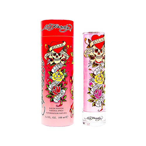 Ed Hardy By Christian Audigier 3.4 Oz Eau De Parfum Spray For Women - Box (094922794536)