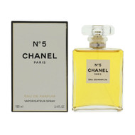 Chanel No. 5 By Chanel 3.4 Oz Eau De Parfum Spray For Women - Box (3145891255300)