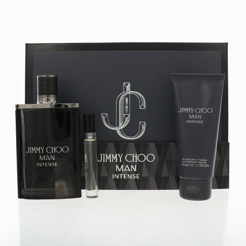 Jimmy Choo Man Intense By Jimmy Choo 3.3 Oz Eau De Toilette Spray For Men - Gift Set (3386460156073)