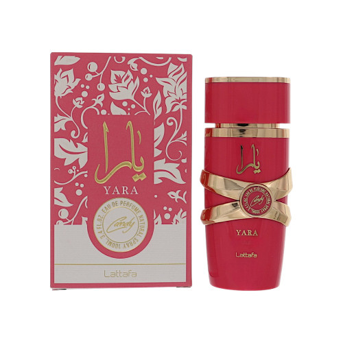 Yara Candy By Lattafa 3.4 Oz Eau De Parfum Spray For Women - Box (6290360599168)