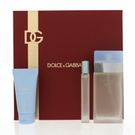 D & G Light Blue By Dolce & Gabbana 3.3 Oz Eau De Toilette Spray For Women - Gift Set (8054754400670)