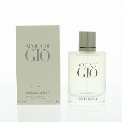 Acqua Di Gio By Giorgio Armani 1.6 Oz Eau De Toilette Spray For Men - Box (3614273955553)