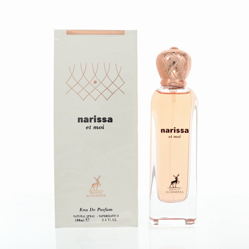 Lattafa Narissa By Lattafa 3.4 Oz Eau De Parfum Spray For Women - Box (6290362340874)