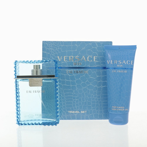 Versace Man Eau Fraiche By Versace 3.4 Oz Eau De Toilette Spray For Men - Gift Set (8011003800650)