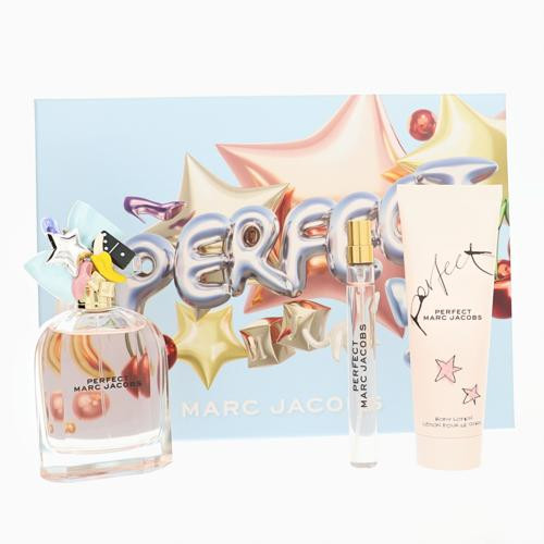 Perfect By Marc Jacobs 3.3 Oz Eau De Parfum Spray For Women - Gift Set (3616306131705)