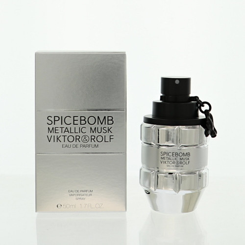 Spicebomb Metallic Musk By Viktor & Rolf 1.7 Oz Eau De Parfum Spray For Men - Box (3614274293906)