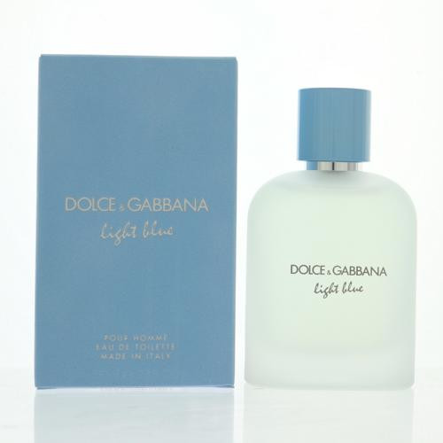 Light Blue By Dolce & Gabbana 3.3 Oz Eau De Toilette Spray For Men - Box (8057971188116)