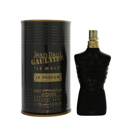 Le Male Le Parfum By Jean Paul Gaultier 2.5 Oz Eau De Parfum Intense Spray For Men - Box (8435415032278)