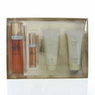 White Diamonds By Elizabeth Taylor 4 Piece Set For Women: 3.3 Oz Eau De Toilette Spray, 0.33 Oz Eau De Toilette Spray, 3.3 Oz Gentle Moisturizing Body Wash, 3.3 Oz Perfumed Body Lotion For Women - Gift Set (719346264716)