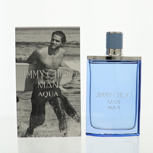 Jimmy Choo Man Aqua By Jimmy Choo 3.3 Oz Eau De Toilette Spray For Men - Box (3386460129824)