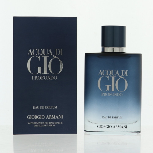 Acqua Di Gio Profondo By Giorgio Armani 3.3 Oz Eau De Parfum Spray For Men - Box (3614273953849)