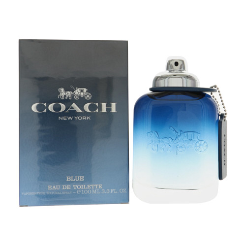 Coach Blue By Coach 3.3 Oz Eau De Toilette Spray For Men - Box (3386460113724)