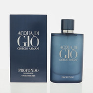 Acqua Di Gio Profondo By Giorgio Armani 4.2 Oz Eau De Parfum Spray For Men - Box (3614272865235)