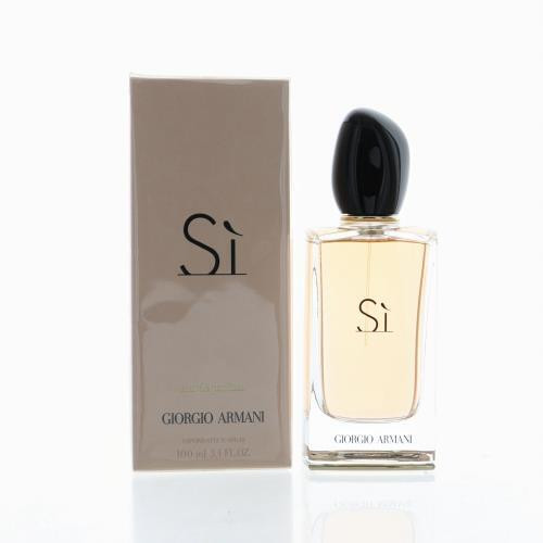 Armani Si 3.4 Oz Eau De Parfum Spray by Giorgio Armani NEW Box for