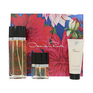 Oscar By Oscar De La Renta 3 Piece Set For Women: 3.4 Oz Eau De Toilette Spray, 1 Oz Eau De Toilette Spray, 3.4 Oz Body Lotion For Women - Gift Set (085715592798)