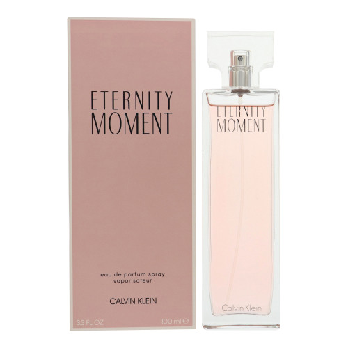 Eternity Moment By Calvin Klein 3.3 Oz Eau De Parfum Spray For Women - Box (0088300139507)