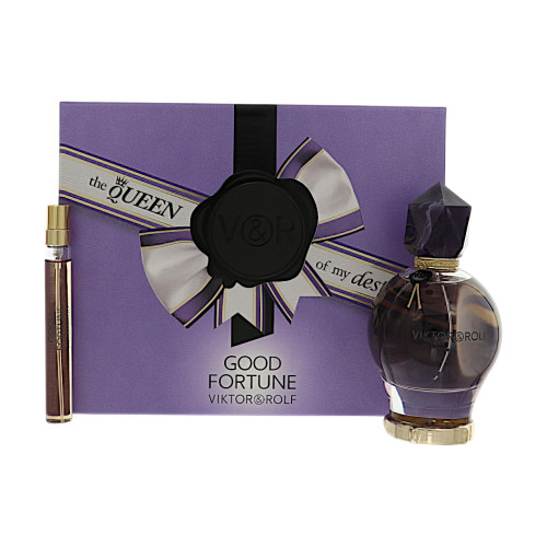 Good Fortune By Viktor & Rolf 2 Piece Set For Women: 3.04 Oz Eau De Parfum Spray, 0.34 Oz Eau De Parfum Spray For Women - Gift Set (3614273919418)