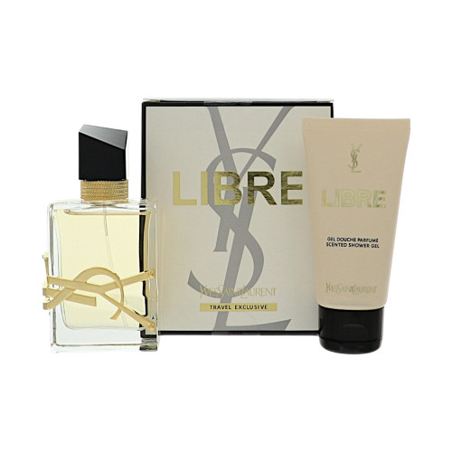 Libre By Yves Saint Laurent 2 Piece Set For Women: 1.6 Oz Eau De Parfum Spray, 1.6 Oz Shower Gel For Women - Gift Set (3660732588428)