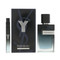 Y By Yves Saint Laurent 2 Piece Set For Men: 3.3 Oz Eau De Parfum Spray, 0.33 Oz Eau De Parfum Spray For Men - Gift Set (3660732643240)