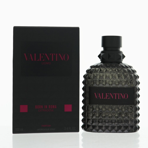 Uomo Born In Roma Extradose By Valentino 3.4 Oz Parfum Spray For Men - Box (3614274350739)