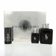 Polo Black By Ralph Lauren 4.2 Oz Eau De Toilette Spray For Men - Gift Set (3605973052512)