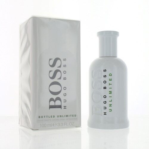 Boss Bottled Unlimited By Hugo Boss 3.3 Oz Eau De Toilette Spray For Men - Box (737052766775)