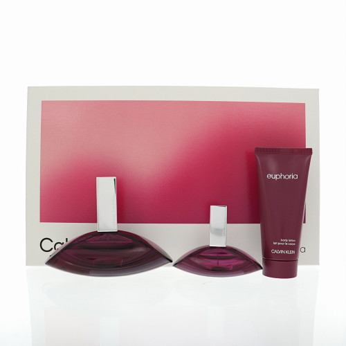 Euphoria By Calvin Klein 3.3 Oz Eau De Parfum Spray For Women - Gift Set (3616306728240)