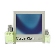 Eternity By Calvin Klein 2 Piece Set For Men: 3.3 Oz Eau De Toilette Spray, 1 Oz Eau De Toilette Spray For Men - Gift Set (3616306728219)
