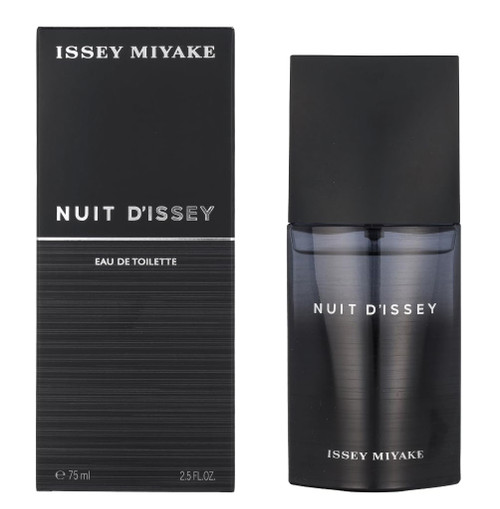 Nuit D'issey By Issey Miyake 2.5 Oz Eau De Toilette Spray For Men - Box (3423474874651)