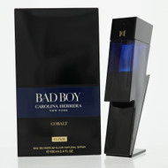 Bad Boy Cobalt Elixir By Carolina Herrera 3.4 Oz Eau De Parfum Spray For Men - Box (8411061083772)