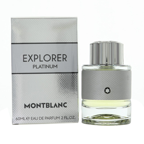 Explorer Platinum By Mont Blanc 2 Oz Eau De Parfum Spray For Men - Box (013121424112)