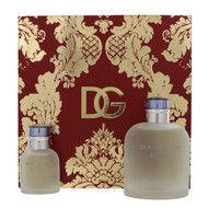 D & G Light Blue By Dolce & Gabbana 2 Piece Set For Men: 6.7 Oz Eau De Toilette Spray, 1.3 Oz Eau De Toilette Spray For Men - Gift Set (8057971187485)