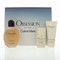 Obsession By Calvin Klein 3 Piece Set For Men: 3 Piece Gift Set  - 4.2 Oz Eau De Toilette Spray, 2.6 Oz Deodorant Stick, 3.3 Oz All Over Body Wash For Men - Gift Set (3616305266170)
