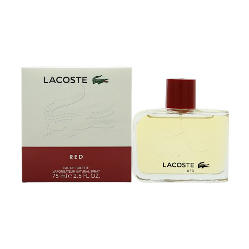 Red By Lacoste 2.5 Oz Eau De Toilette Spray For Men - Box (3386460149327)