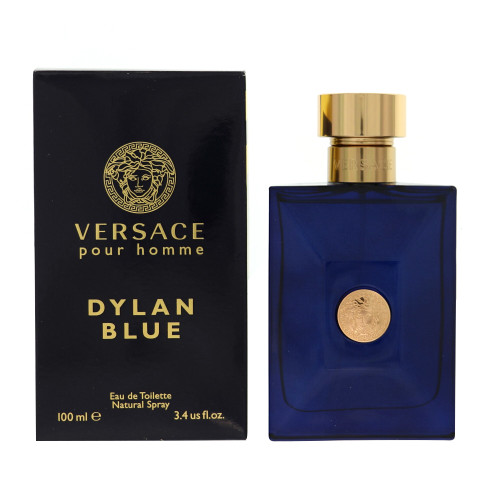 Dylan Blue By Versace 3.4 Oz Eau De Toilette Spray For Men - Box (8011003825745)