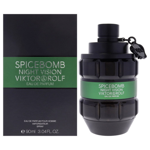 Spicebomb Night Vision By Viktor & Rolf 3.04 Oz Eau De Parfum Spray For Men - Box (3614273067768)