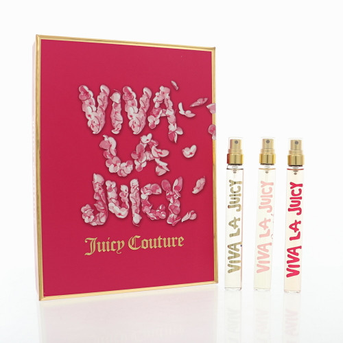 Viva La Juicy By Juicy Couture 0.33 Oz Gold Couture Eau De Parfum Spray For Women - Gift Set (719346657082)