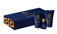 Versace Dylan Blue By Versace 3 Piece Gift Set - 0.17 Oz Eau De Toilette For Men - Gift Set (8011003826612)