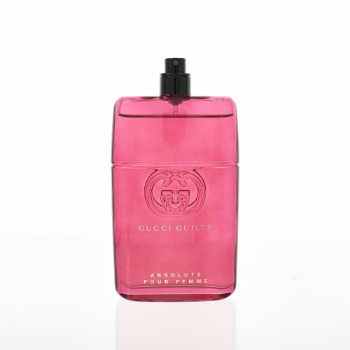 Gucci Guilty Absolute By Gucci 3 Oz Eau De Parfum Spray For Women - Tester (8005610524207)